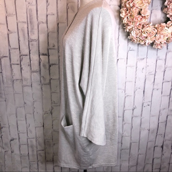 Donni Ribbed sandwash open cardigan OS - Picture 5 of 11